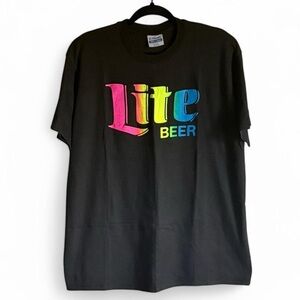 90s Miller Lite Beer Tee 22 x 26
